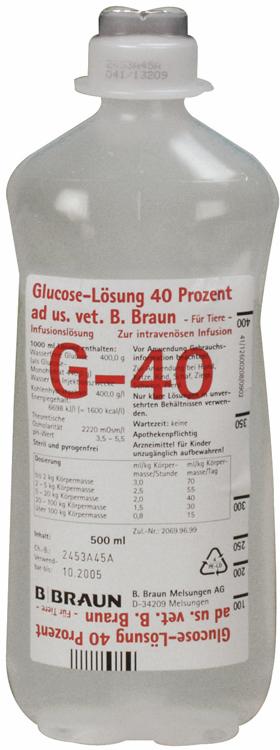 Glucose-Lösung 40 % ad us. Vet. B. Braun