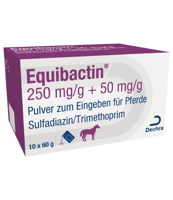 Equibactin Pulver 250 mg/g + 50 mg/g