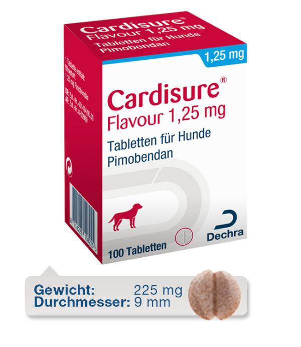 filosof fire gange sår Cardisure Flavour 1,25 mg - Hund