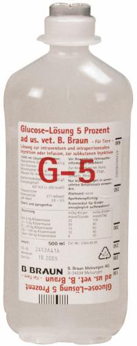 Glucose-Lösung 5 % ad us. Vet. B. Braun