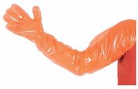 Veterinärhandschuh orange
