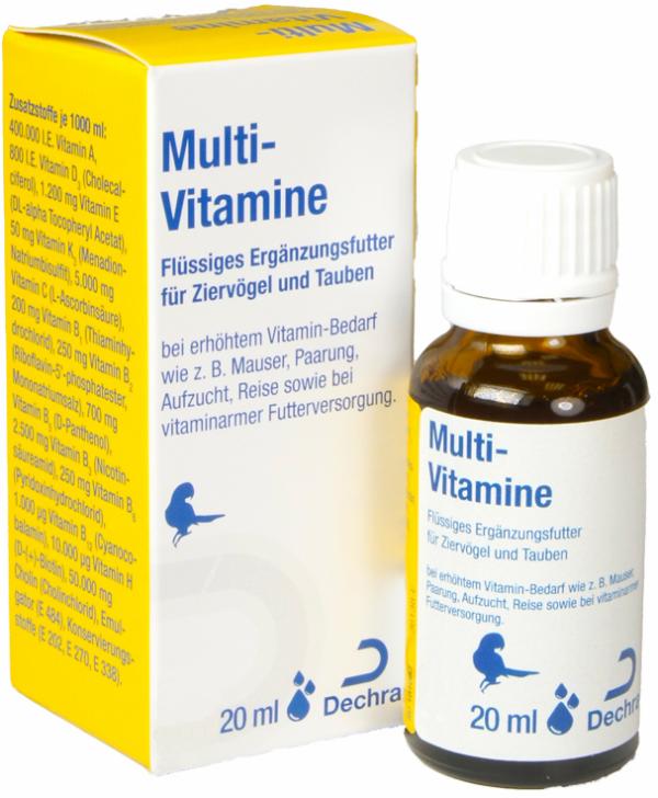 Multi-Vitamine Ziervögel