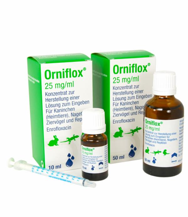 Orniflox 25 mg/ml